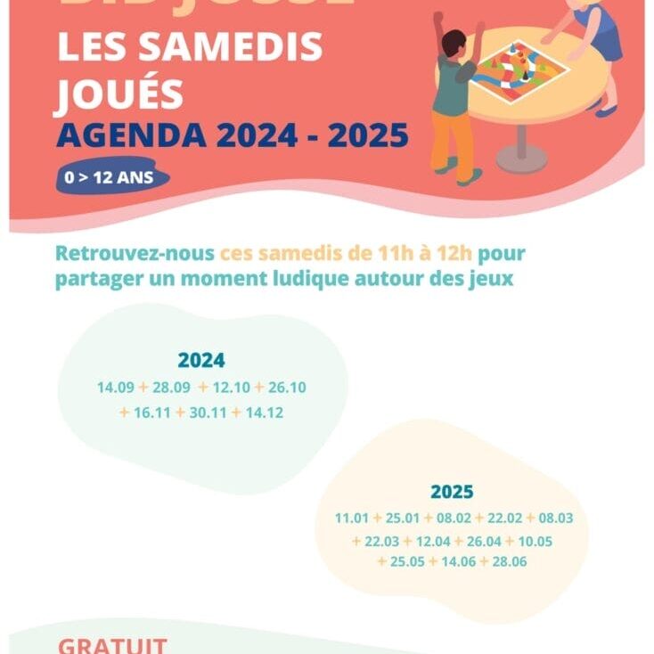 AFFICHES SAMEDIS JOUES 2024-2025 AFFICHES SAMEDIS JOUES 2024-2025