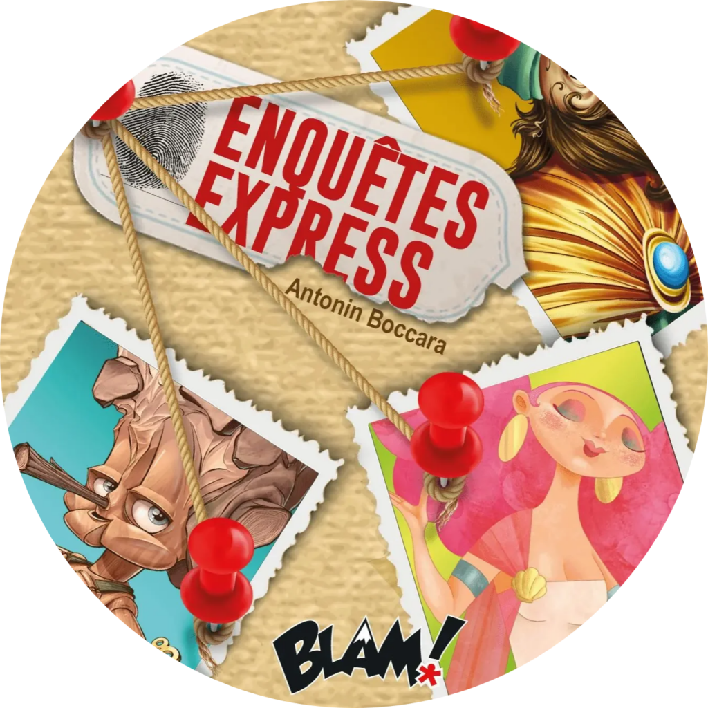 jeu-enquete-express-rond boîte du jeu enquêtes express